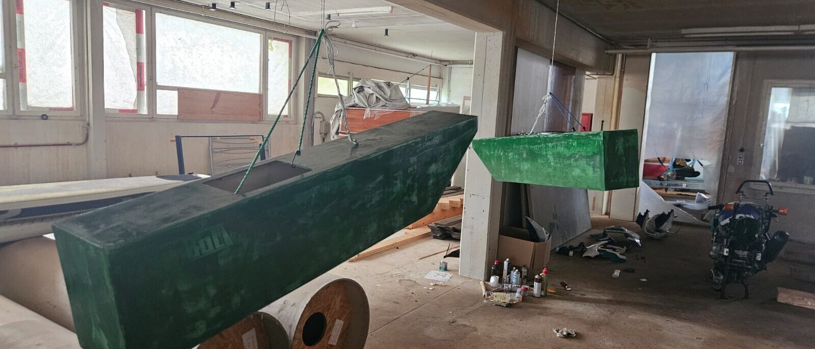 Schwimmkörper_lackieren Schwimmkörper lackieren